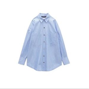 Zara Striped Shirt Special Edition L NWT